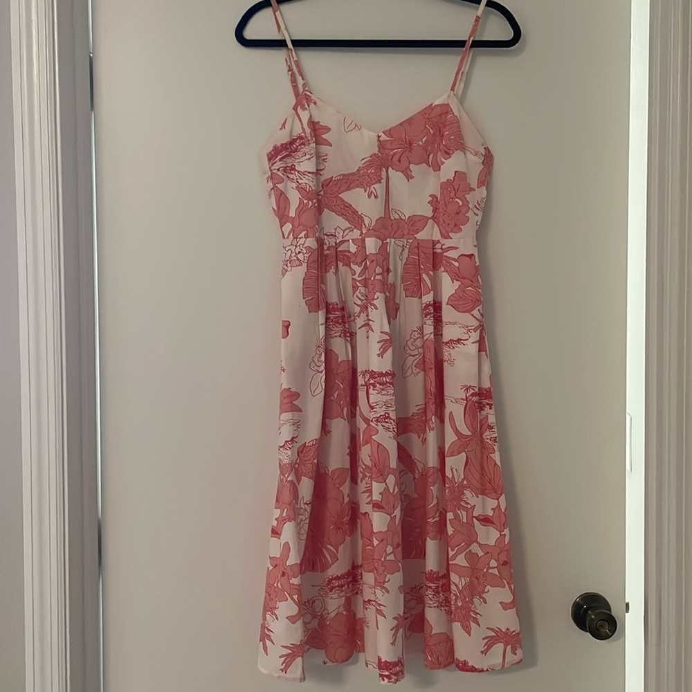 Beautiful pink midi dress